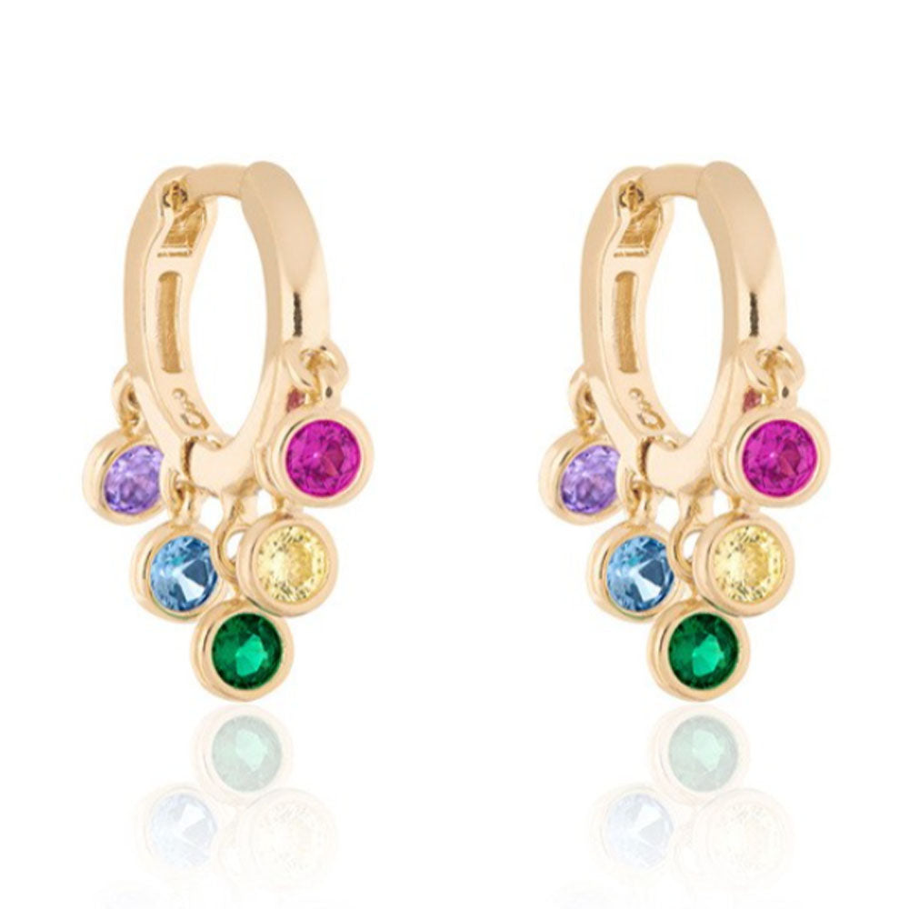 חישוק תליונים צבעוני