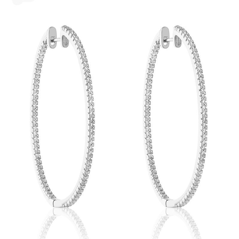 חישוק גדול משובץ