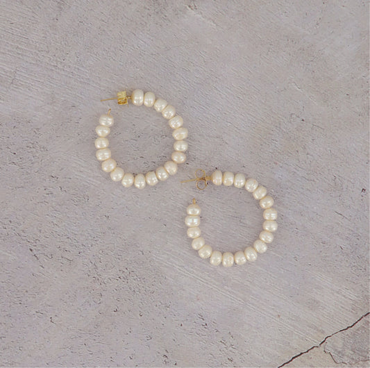 חישוק פנינים קוטר 4