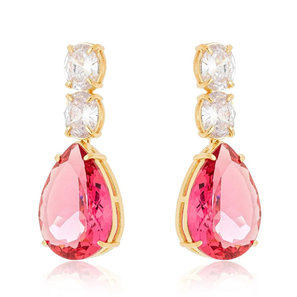 עגיל קריסטלים