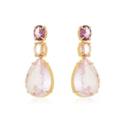 עגיל קריסטלים