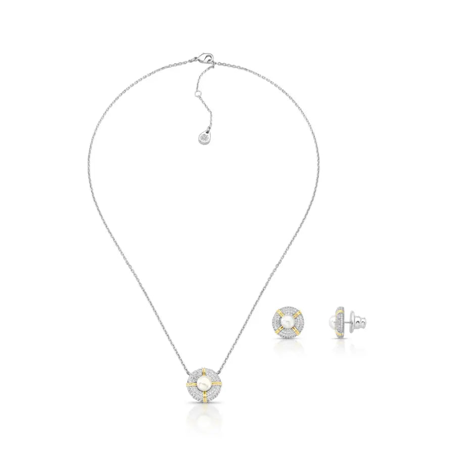 סט פנינה מיקס ציפוי