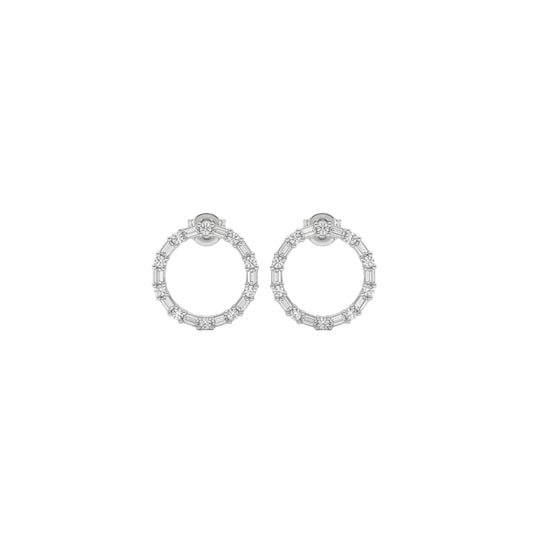 עגיל קטן כסף טהור